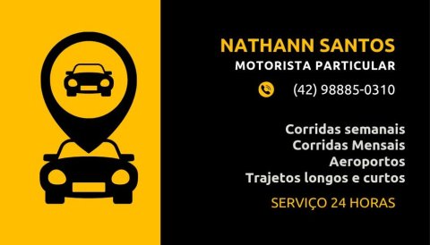 Nathan Motorista Particular