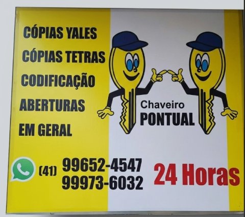 Chaveiro Pontual 24 Horas