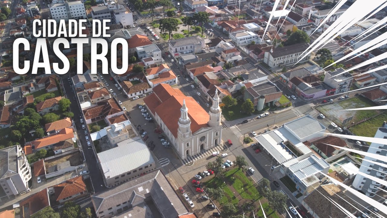 Vídeo: CASTRO - Paraná - DRONE - Imagens Aéreas