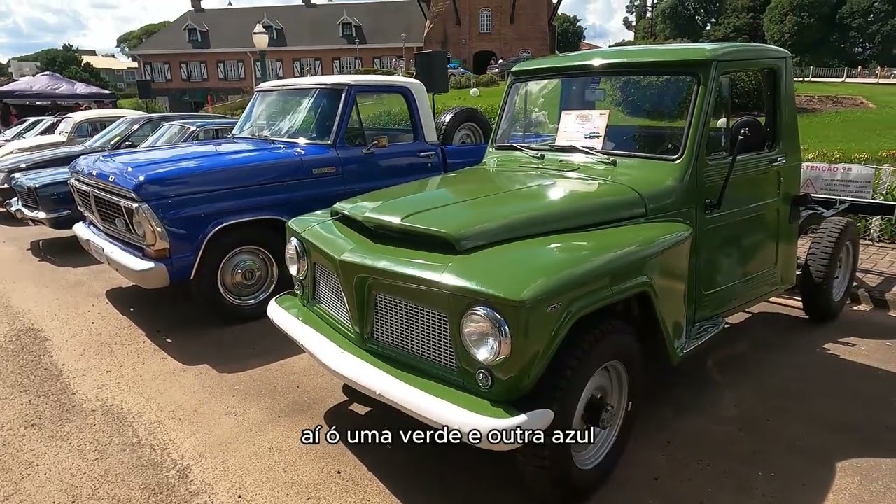 Vídeo: ENCONTRO DE CARROS ANTIGOS EM CASTRO-PR + Rolê com a f75