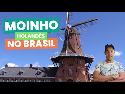 Vídeo: Um Moinho Holandês no Brasil! Castrolanda Paraná