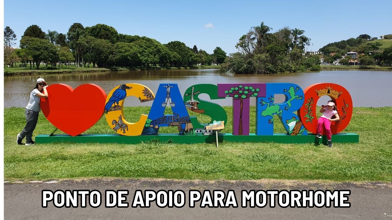 Vídeo: Viajando de Motorhome para Castro-PR? Descubra Onde Estacionar!