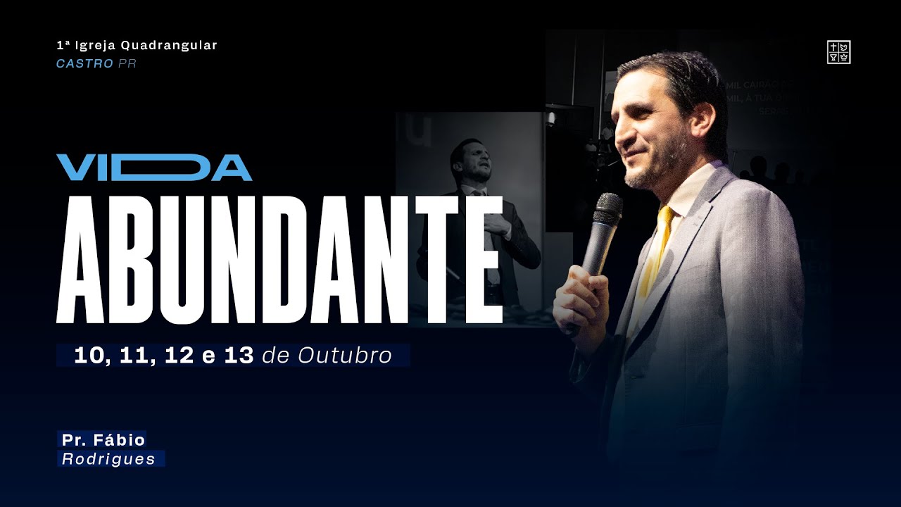 Vídeo: Vida Abundante - Pr Fábio Rodrigues - 01° dia